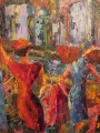 Femmes à la balustrade - Femmes